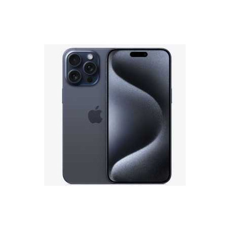 iPhone 15 Pro Max 256 Go Titane Bleu - Grade AB avec boîte et sans accessoires — Reconditionné Garanti 12 mois · Smarty Paris